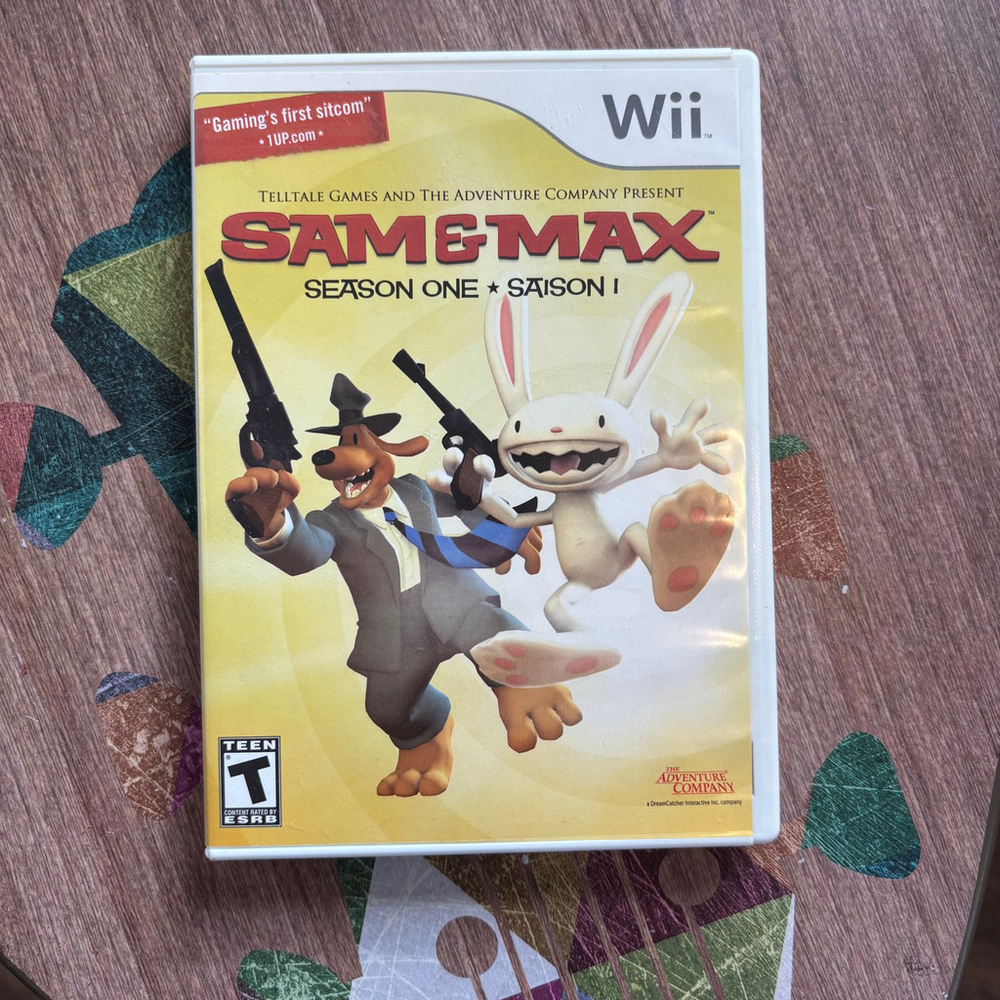 Nintendo Wii Sam & Max Season One Video Game